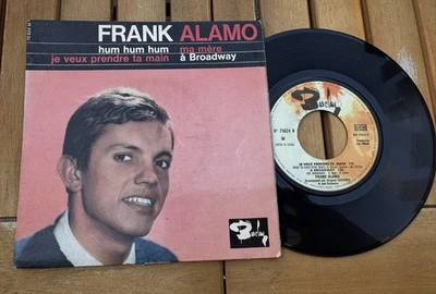 Disque 45 tours - Franck Alamo - hum hum humm - Photo 1/2