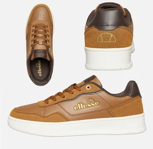 Herren Ellesse klassische Turnschuhe alle Größen braun Retro Vintage Klassiker EL297BW - Bild 1 von 12