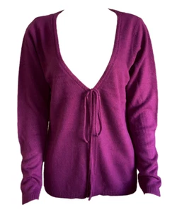 Damen Strickjacke Langarm Beere Gr. 38 40 42 44 46 48 50 - Picture 1 of 1