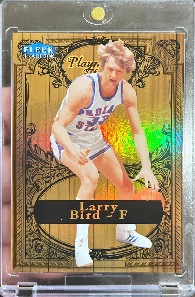 2012-13 Fleer Retro Larry Bird Playmakers Theater Holo Insert Card #7 SP /100 - Image 1 of 1