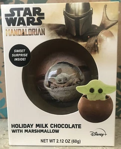 Star Wars The Mandalorian Chocolate Ball The Child Marshmallow Treat 2,12 Unzen - Bild 1 von 1