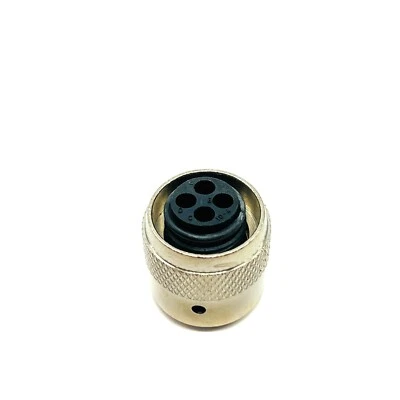Souriau UTG6104SN Circular Connector Female Plug 4-Position Coupling Nut IP65 - Image 1 of 4
