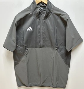 Adidas Jersey Para Hombre Gris Chaqueta de Entrenamiento Lateral 23 1/4 Cremallera Tallas: XS--M ¡NUEVO! - Imagen 1 de 13