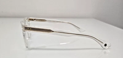 NEW Dita Mann DTX102  COL 04  Crystal Clear Eyeglasses SIZE 49-22-150 - Image 1 of 4