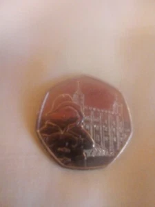 50p Münze sehr selten 2019 Paddington Bear Tower of London - Bild 1 von 3