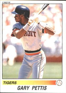 1990 Panini Stickers Baseball Card #78 Gary Pettis