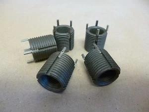 5/8-18 CARBON STEEL KEY LOCKING THREAD INSERTS ( 5 Pk. ) 7/8-14 EXTERNAL THREADS - Picture 1 of 2