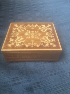 Reuge Spieluhr Schweiz Lied Edelweiß Top Zustand Antik 80 Jahre alt - Bild 1 von 9