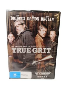 True Grit (DVD 2010) Action Crime Adventure Western Family Buddy R4 Brand New - Bild 1 von 12