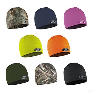 Berretto berretto con illuminazione testa LED cappuccio luce berretto da corsa lampada frontale lampada da testa - Foto 1 di 13