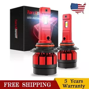 Torchbeam T6 9005 6500K LED Headlight Bulb Conversion Kit High Beam White Bright - Picture 1 of 8