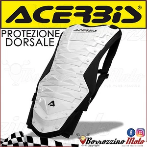 Protección Para Espalda Blanca Acerbis Universal Moto Cross Enduro - Imagen 1 de 1