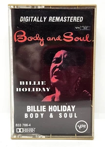 BILLIE HOLIDAY / BODY & SOUL CASSETTE *TESTED* 1957 POLYGRAM RECORDS - Picture 1 of 3