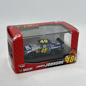 Jimmie Johnson 2008 Winner’s Circle 1:87 #48 Lowe’s Race Car w/ Dosplay Case NOS - Picture 1 of 12