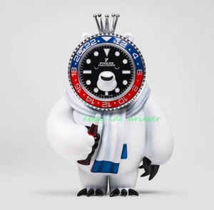 Zcwo Fools Paradise Honmono Taiketsu Foolex Polar Bear Vinyl Pvc 28cm Statue NEW - Picture 1 of 6