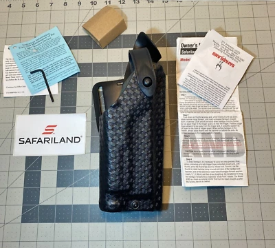 Safariland 6280 SLS Lev-2 RH STX BSK Duty Holster S&W M&P 9/40 ( 4.25" ) + LIGHT - Image 1 of 4