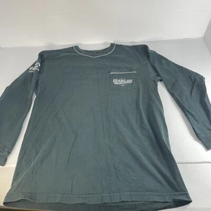 Vintage Harley Davidson Hemd Herren grün Houston Texas ohne Größenetikett (L-XL) - Bild 1 von 14