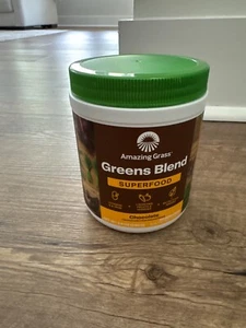 AMAZING GRASS Chocolate Green Superfood Powder, 8.5 OZ - Picture 1 of 2