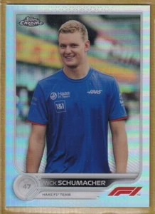 2022 Topps Chrome Formula 1 Refractors #71 Mick Schumacher - Photo 1 sur 2