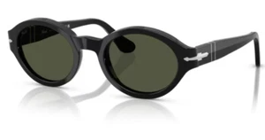 Persol 0PO3378S Loris 95/31 Black/Green Men's Sunglasses 53 mm - Picture 1 of 4