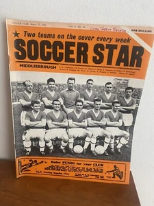 SOCCER STAR 27th August 1960 BRIAN CLOUGH Middlesbrough & Coventry City Photos - Picture 1 of 3