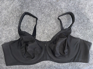 Lane Bryant Smoother Full Coverage Back Smoother Bra 46C Black