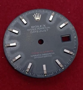 ROLEX DATEJUST TOURN-O-GRAPH DIAL BLACK REF 116264 - Picture 1 of 2