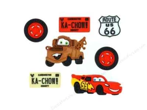 Disney Figuren Motto Knöpfe ~ von Dress It Up ~ viele Sorten ~ süß! Schneller Versand! - Bild 1 von 6