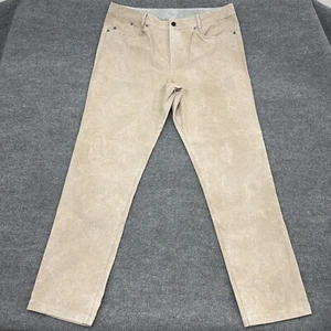 Outlier Bombtwill Pants Mens 40x33 Tan Cream Dyed Experiments Nylon Spraypig - Picture 1 of 13