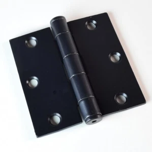 Heavy-Duty 3.5" x 3.5" x Square Corner Architectural Door Hinge, Matte Black - Picture 1 of 1