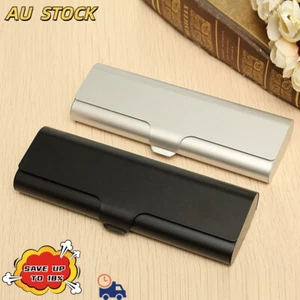 Portable Slim Matte Hard Metal Spectacles Case Reading Glasses Eyeglasses Case - Picture 1 of 23