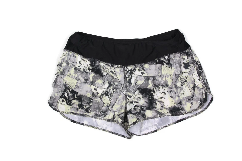 Pantalones Cortos Para Mujer Ideology Performance Prismatic Power Stone Forrados Geométricos Grandes Foto 1 de 3