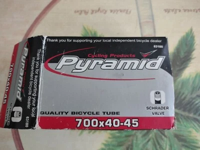 PYRAMD BIKE BICYCLE TIRE TUBE 700x40-45 NEW OLD STORE STOCK - Image 1 of 3
