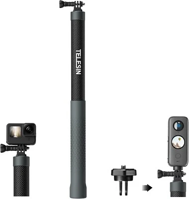 Waterproof Underwater Monopod Selfie Stick Pole for GoPro/Insta360/DJI Action 5 - Image 1 of 4