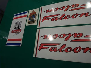 Falcon Aufkleber Set für Lincolnshire Rahmen inkl. metallic-Print Kopfaufkleber #2 - Bild 1 von 2