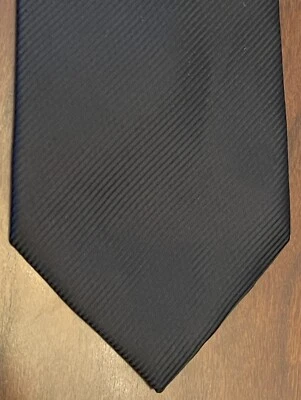 Geoffrey Beene Black Hand Made 100% Polyester Men’s Neck Tie Made In China - Image 1 of 4