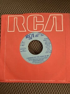 KEITH WHITLEY I WONDER DO YOU THINK OF ME 7” 45 Promo Unplayed - Picture 1 of 2