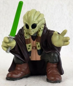 Star Wars Galactic Heroes KIT FISTO Figur im braunen Jedi Umhang - Bild 1 von 8