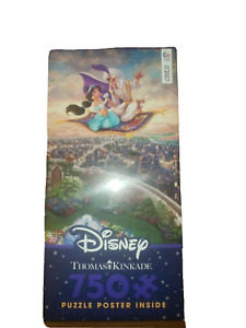 CEACO Thomas Kinkade Jigsaw Puzzle Disney Aladdin Jasmine 750 Pieces NEW