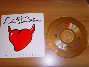 INTROVABILE: CD Singolo LITFIBA PIERO PELU' LO SPETTACOLO promozionale EMI 1995 - Foto 1 di 3