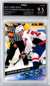 2020-21 Upper Deck Young Guns #234 Connor McMichael RC - 9.5 GEM MINT - Imagen 1 de 2
