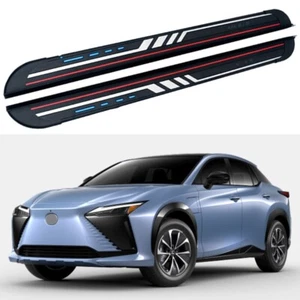 2Pcs Fixed Running Board Side Steps Pedals Nerf Bar Fits for Lexus RZ 2023 2024 - Picture 1 of 18