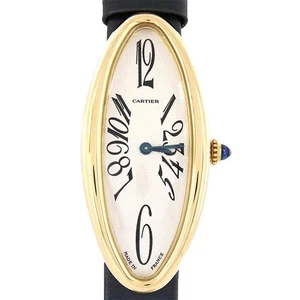 Cartier Baignoire Allongee 47x22mm W1534636 18K Gelbgold Damenuhr - Bild 1 von 1