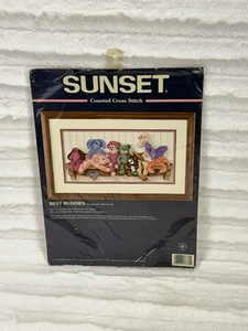 Kit Croce Contata Tramonto MIGLIORI AMICI 13661 Peluche 1998 Aperto - Foto 1 di 6