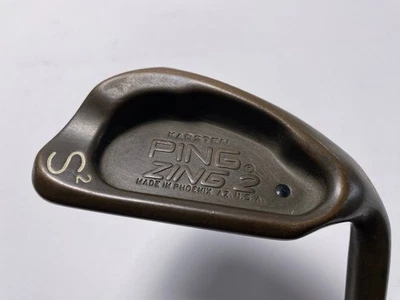 Ping Zing 2 Beryllium Copper Sand Wedge SW Black Dot Karsten Wedge Steel Mens RH - Image 1 of 4