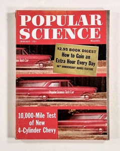 1962 Jan POPULAR SCIENCE Gambling Cheats DEATH-RAY BOMB Space Spy Cameras {a} - Picture 1 of 6