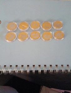Danbury Mint Gold And Platinum State Quarters Limited Edition - Picture 1 of 5