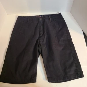 Reef Mens Black Bermuda Shorts Size 32 - Picture 1 of 6