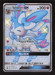 Sylveon GX SV76/SV94 Pokemon Fates Holo Full Art Card - Picture 1 of 3
