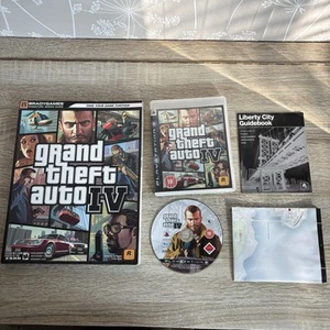 GTA Grand Theft Auto IV 4 PS3 Game & Official Strategy Guide - Picture 1 of 20